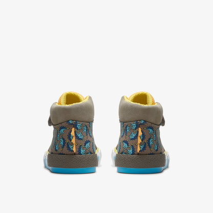 Foxing Roar Hi Toddler Sage Combination - Clarks Kids