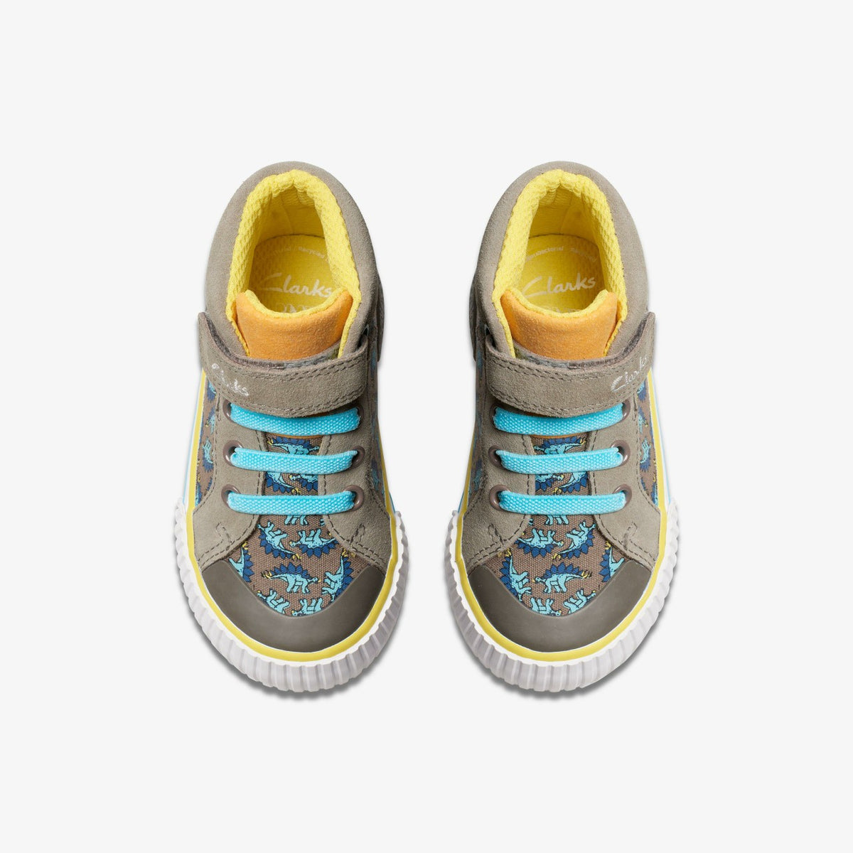 Foxing Roar Hi Toddler Sage Combination - Clarks Kids