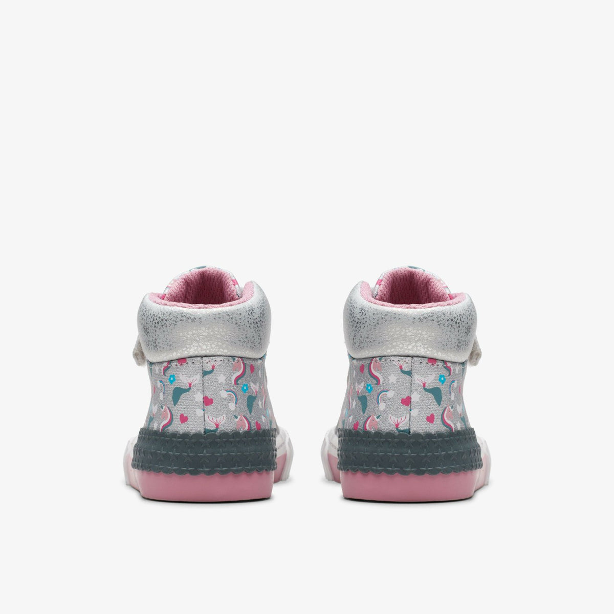 Foxing Halo Hi Toddler Silver - Clarks Kids