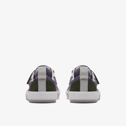 Foxing Steggy Toddler Grey Combination - Clarks Kids