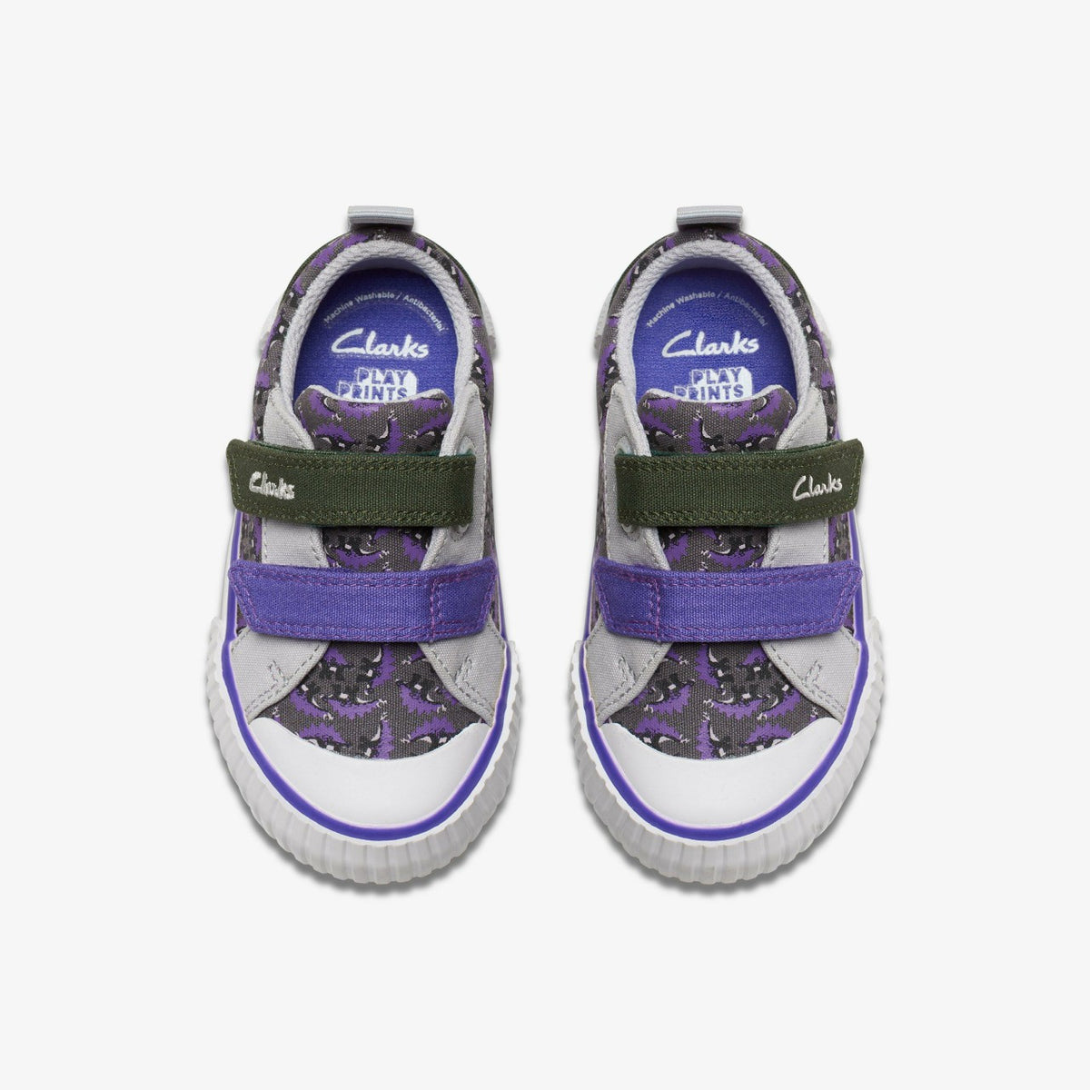Foxing Steggy Toddler Grey Combination - Clarks Kids