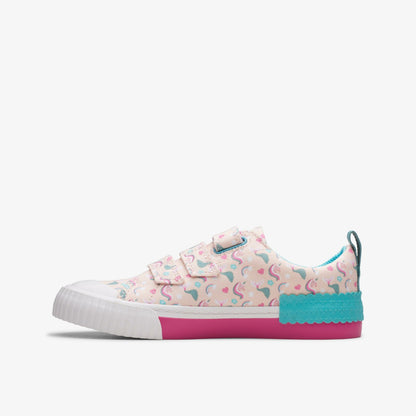 Foxing Myth Kid Pink Multicolour - Clarks Kids