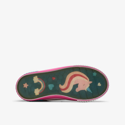 Foxing Myth Kid Pink Multicolour - Clarks Kids