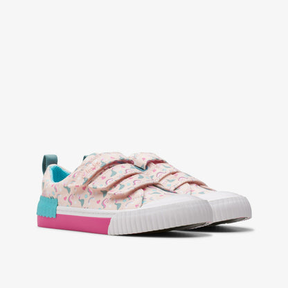 Foxing Myth Kid Pink Multicolour - Clarks Kids