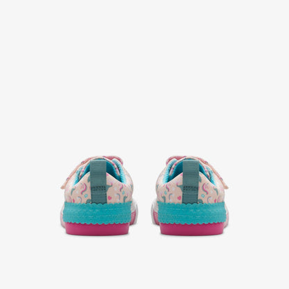 Foxing Myth Kid Pink Multicolour - Clarks Kids
