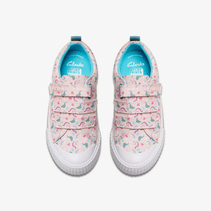 Foxing Myth Kid Pink Multicolour - Clarks Kids