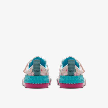 Foxing Myth Toddler Pink Multicolour - Clarks Kids|Babies