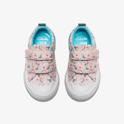Foxing Myth Toddler Pink Multicolour - Clarks Kids|Babies
