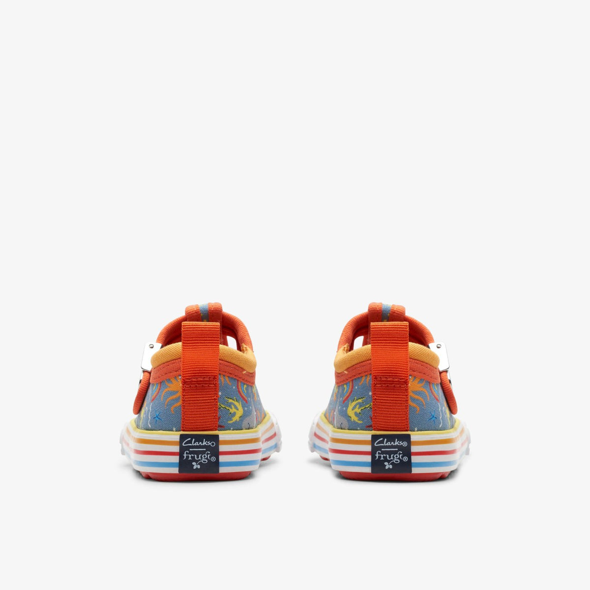 Foxing Fish Toddler Grey Print - Clarks Kids