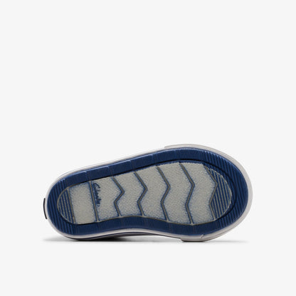 Foxing Save Hi Toddler Navy Print - Clarks Kids