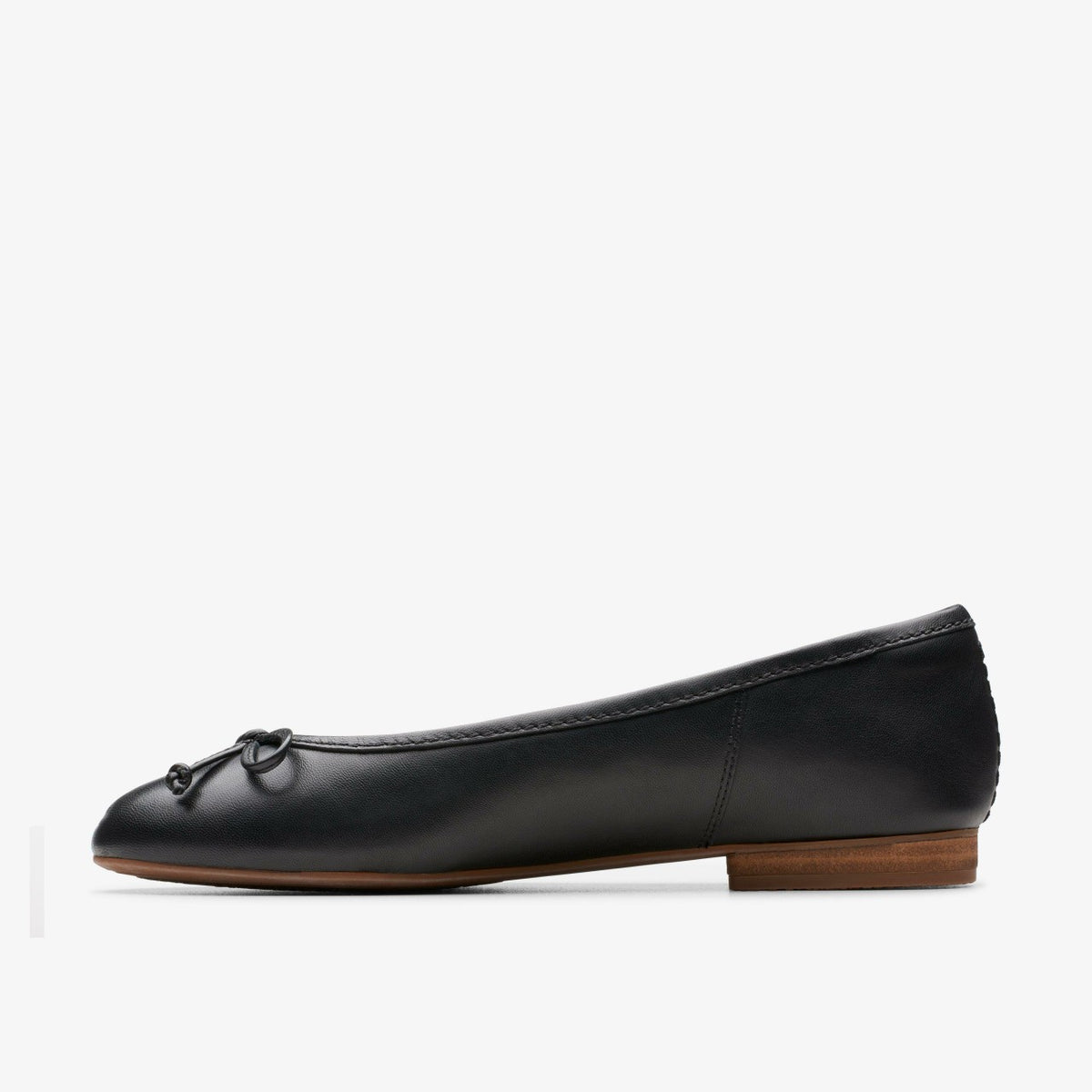 Fawna Lily Black Leather - Clarks Women