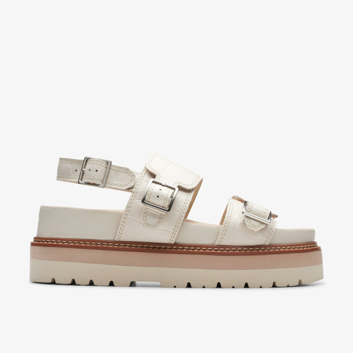 Orianna Glide Cream Interest - Clarks Women