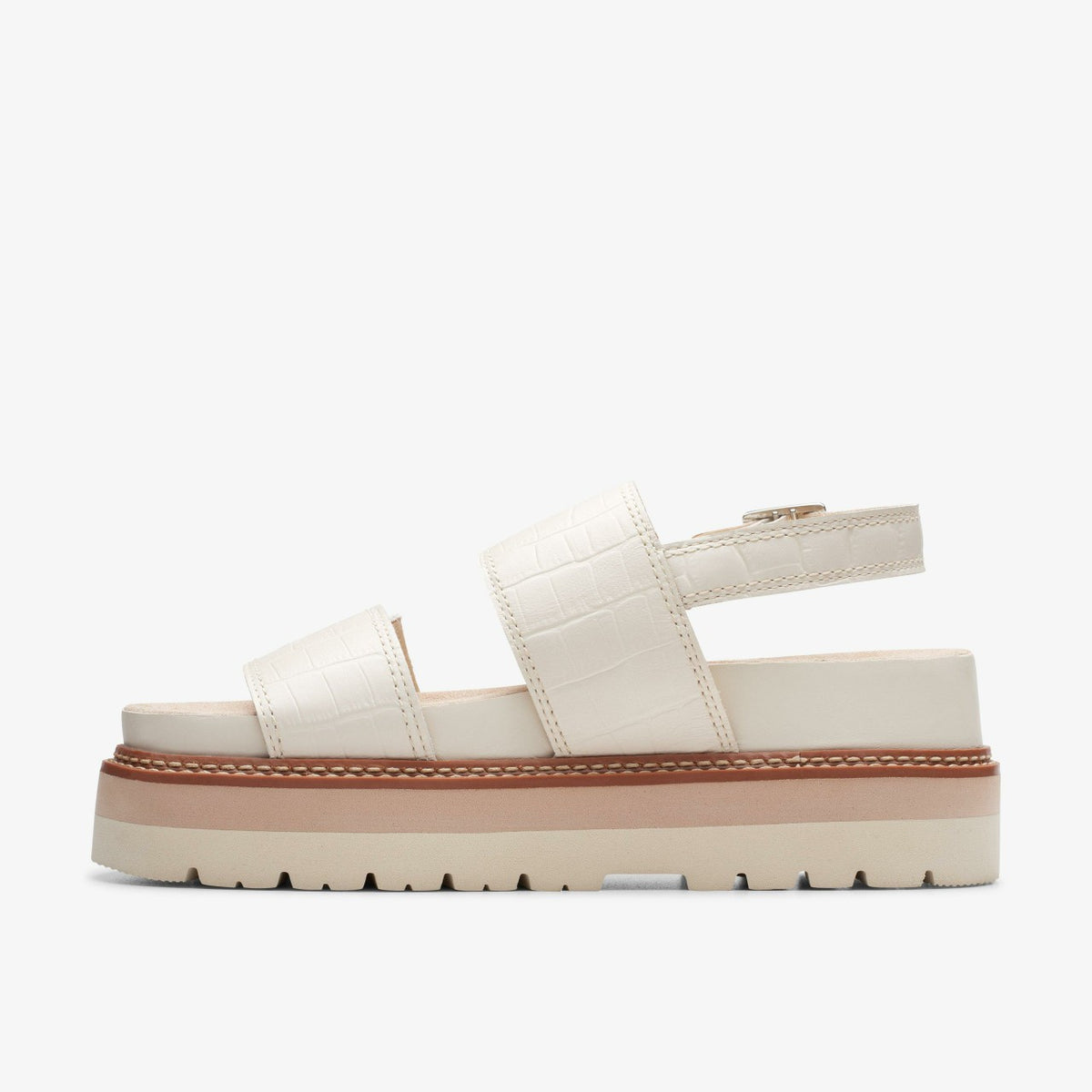 Orianna Glide Cream Interest - Clarks Women
