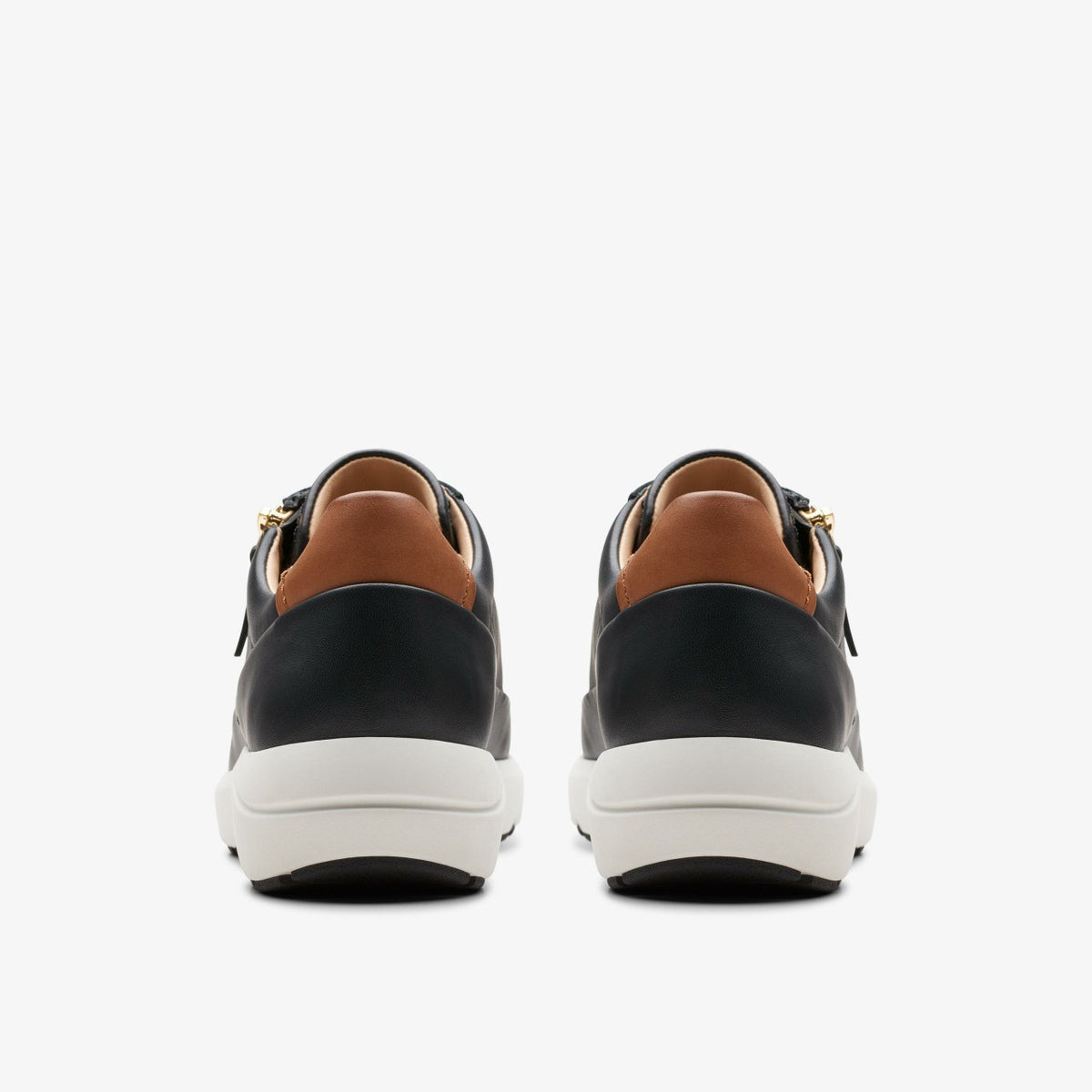 Tivoli Zip Black Leather - Clarks Women
