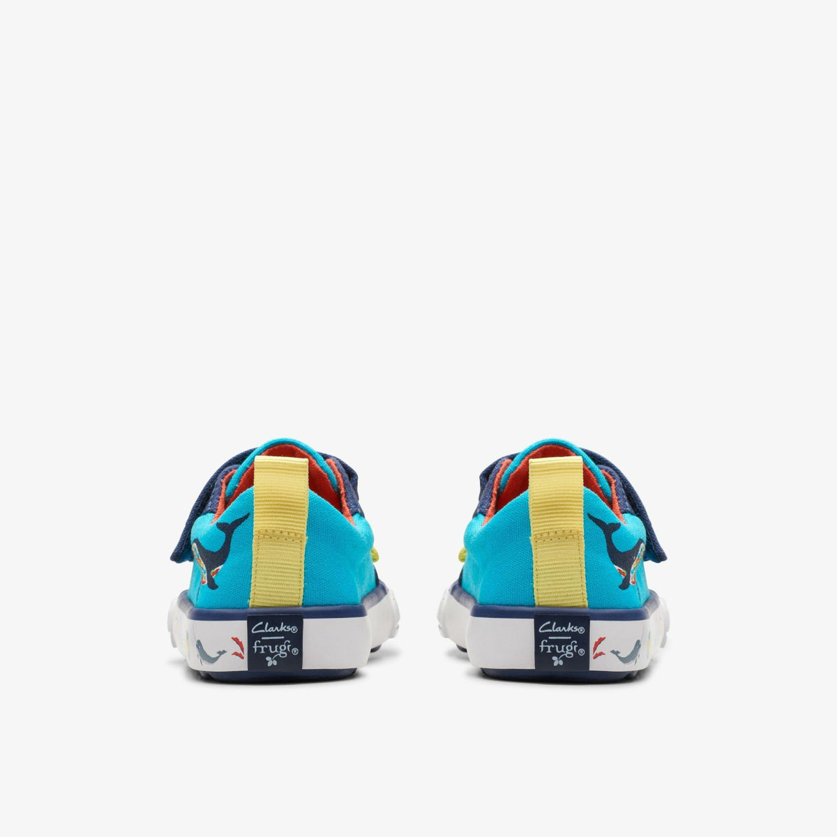 Foxing Ocean Toddler Blue Multicolour - Clarks Kids