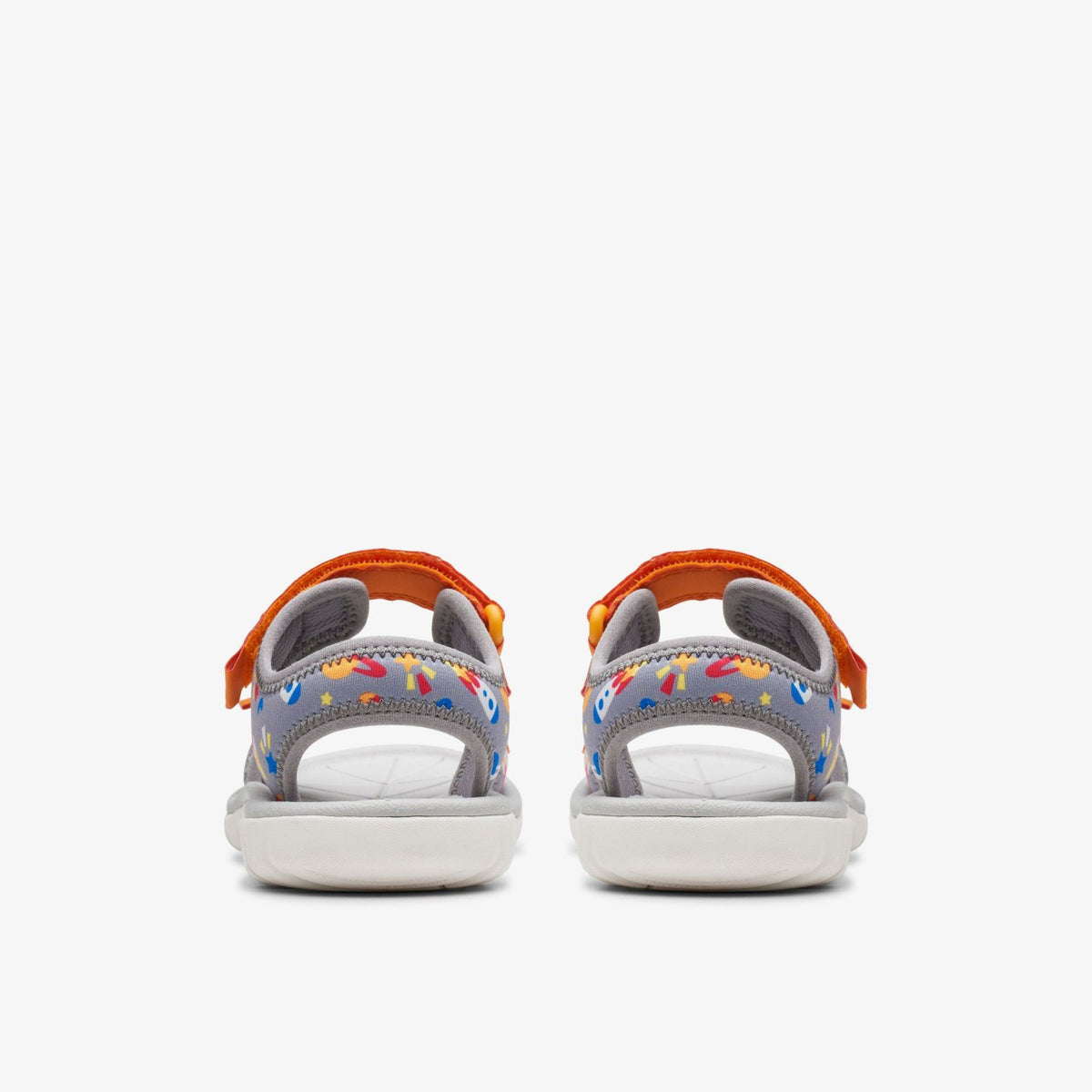 Surfing Tide Kid Grey/Orange - Clarks Kids