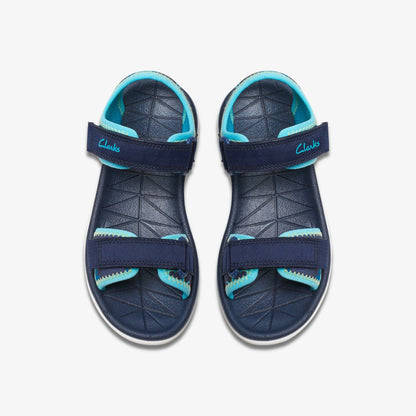 Surfing Tide Kid Navy - Clarks Kids