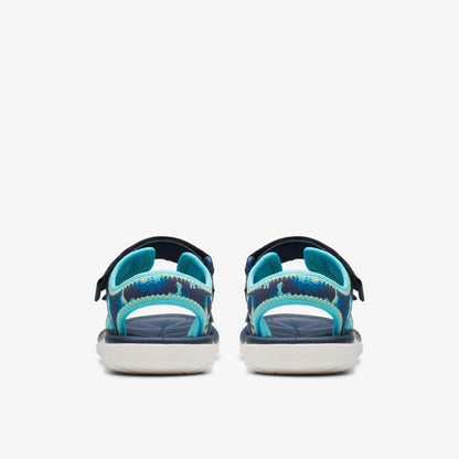 Surfing Tide Kid Navy - Clarks Kids