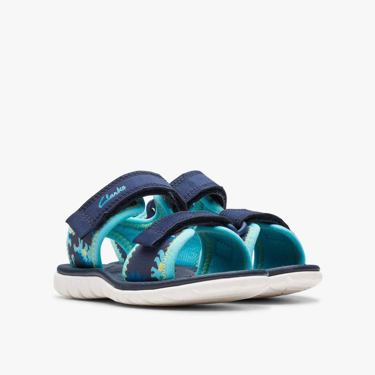Surfing Tide Toddler Navy - Clarks Kids