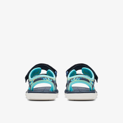 Surfing Tide Toddler Navy - Clarks Kids