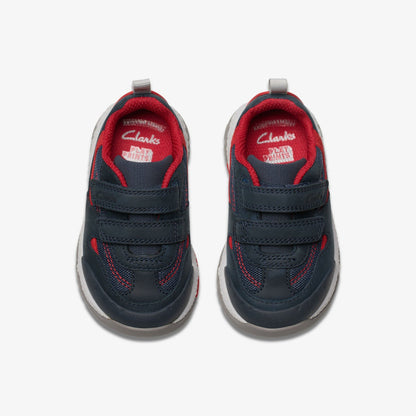 Steggy Tail Toddler Navy - Clarks Kids