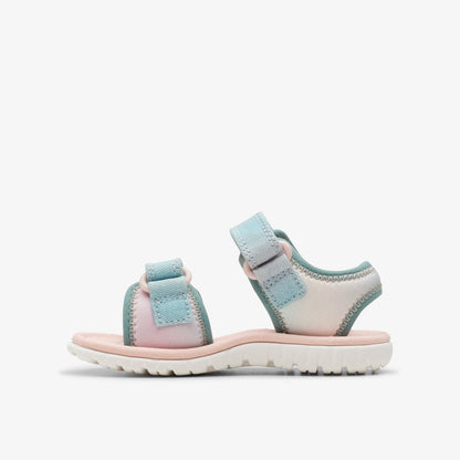 Surfing Tide Toddler Pastel - Clarks Kids