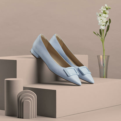Sensa 15 Lux Blue Leather - Clarks Women