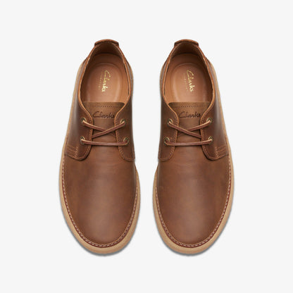 Clarkwood Low Beeswax Leather - Clarks Men