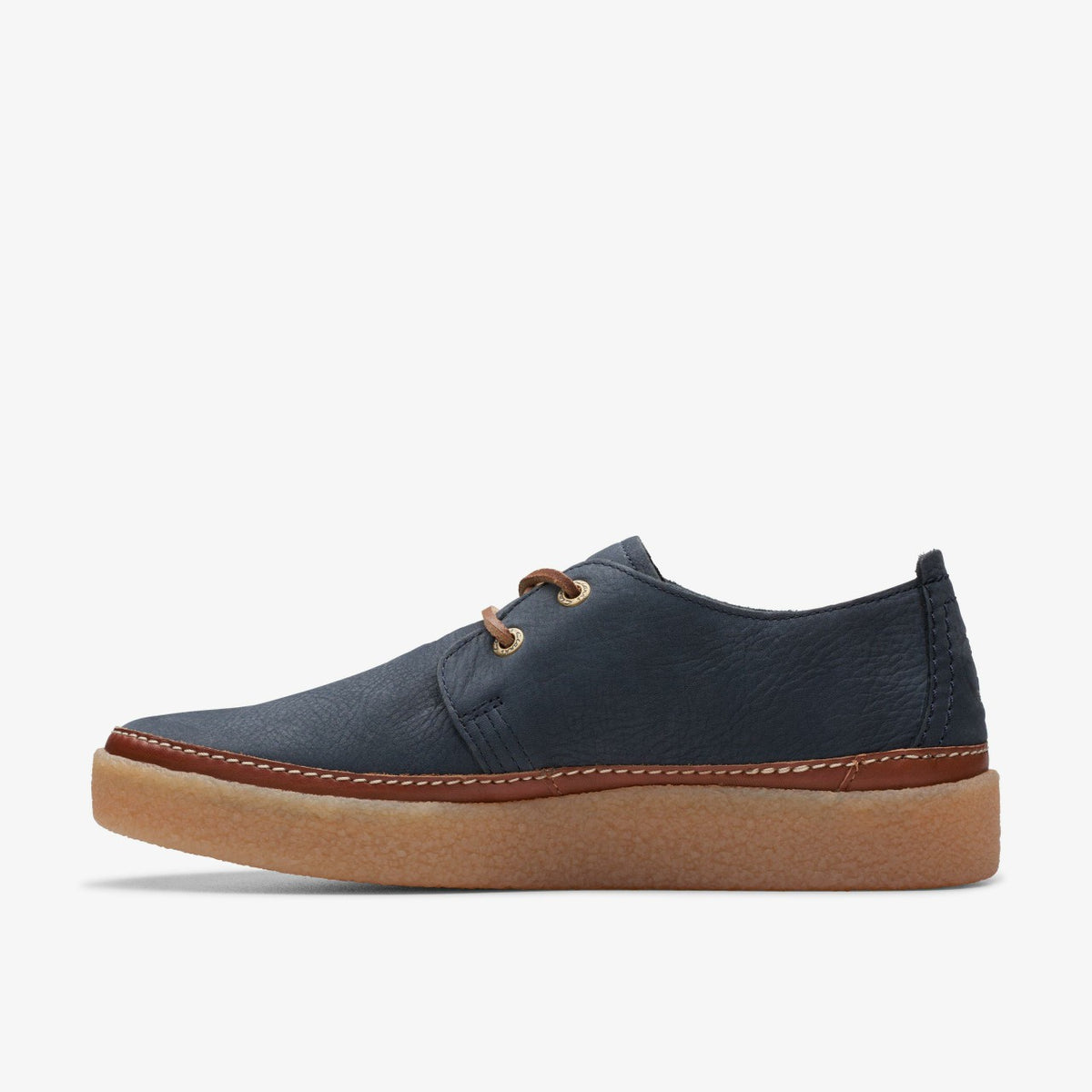 Clarkwood Low Navy Nubuck - Clarks Men