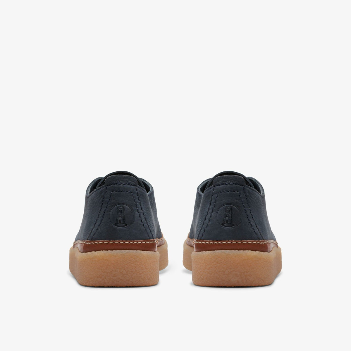 Clarkwood Low Navy Nubuck - Clarks Men