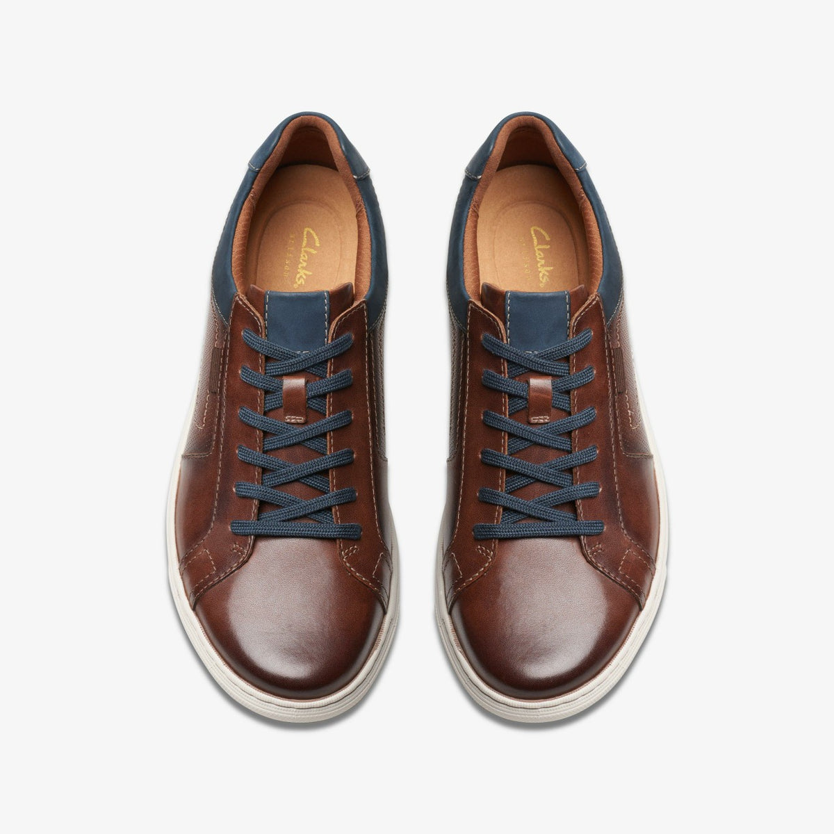 Mapstone Lace Mahogany Leather - Clarks Men