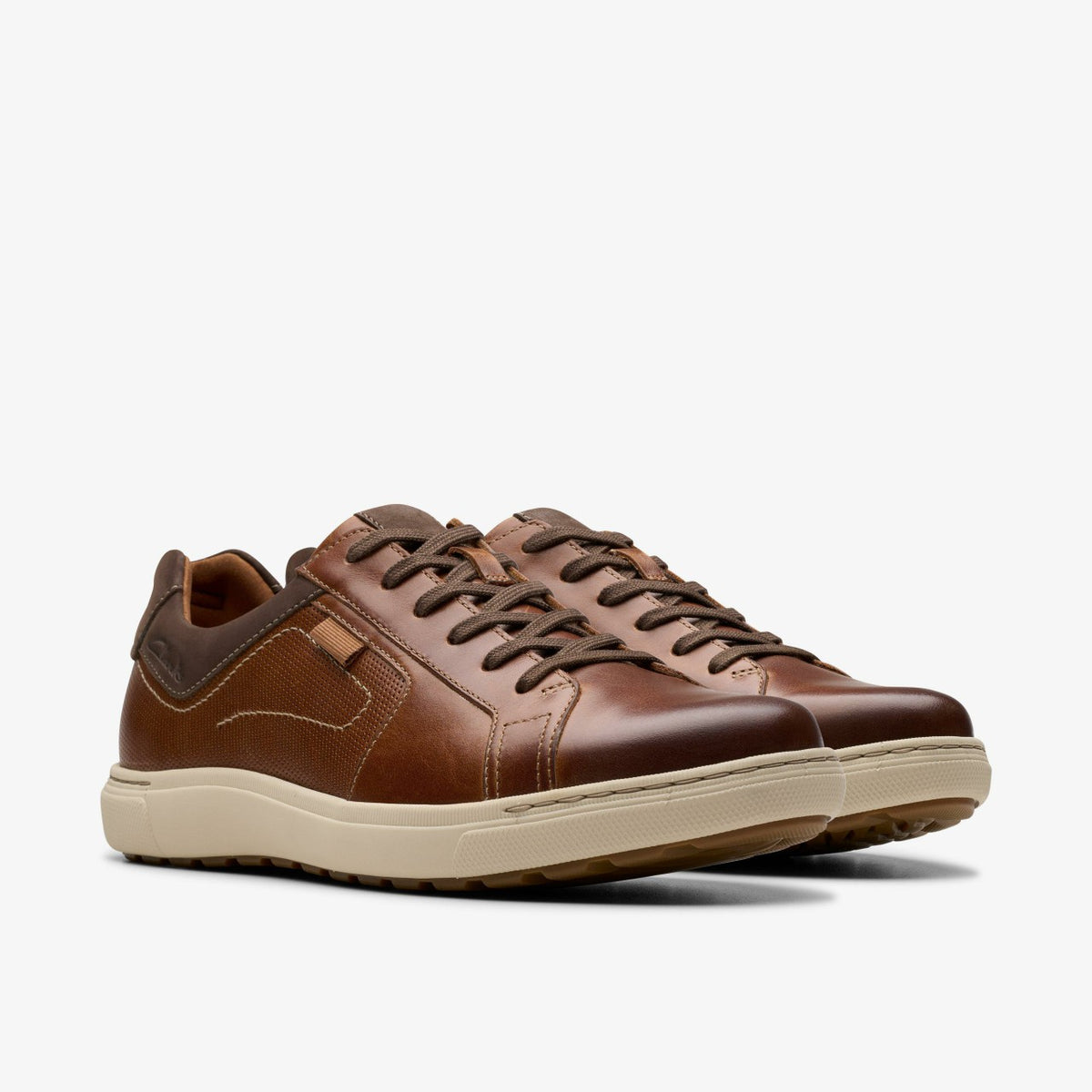 Mapstone Lace Tan Leather - Clarks Men