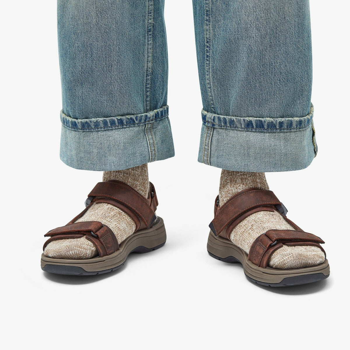 Saltway Trail Dark Brown Leather - Clarks Men