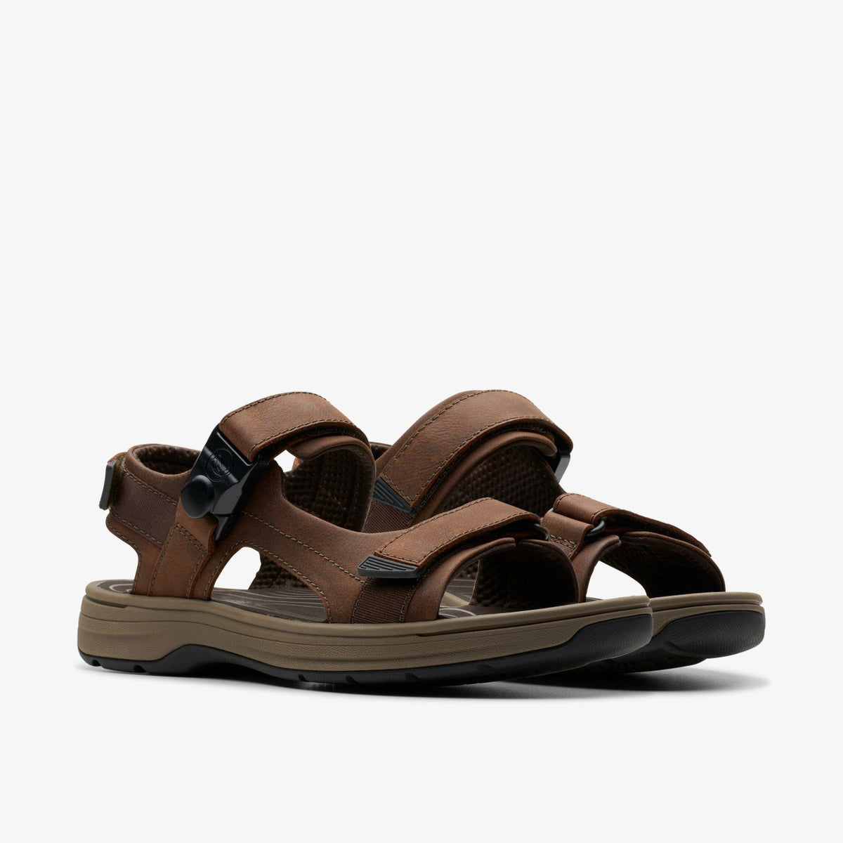 Saltway Trail Dark Brown Leather - Clarks Men