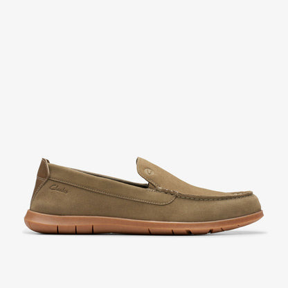Flexway Step Olive Suede - Clarks Men