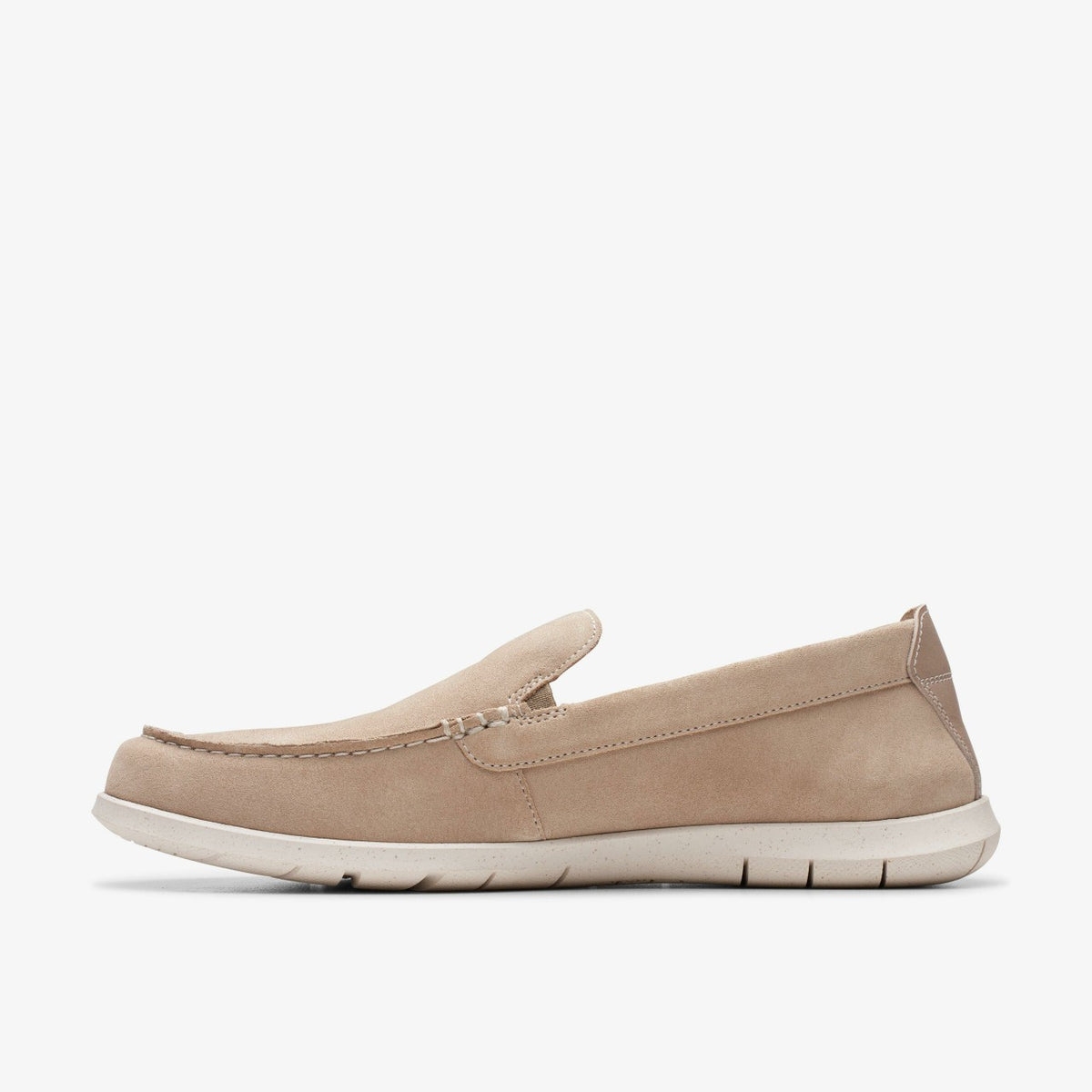 Flexway Step Loafer Sand Suede - Clarks Men