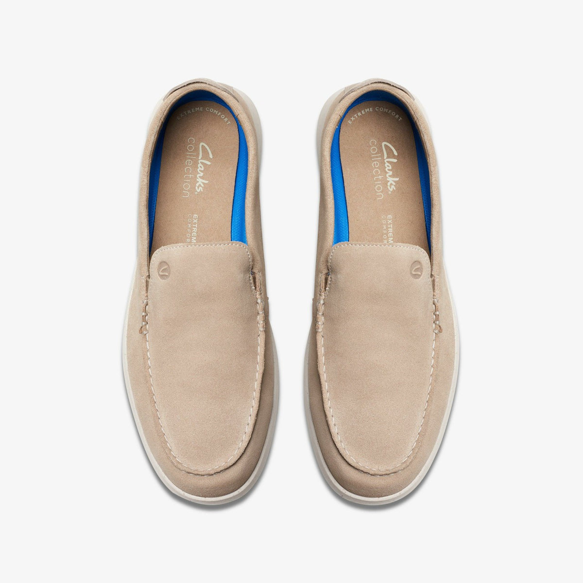 Flexway Step Loafer Sand Suede - Clarks Men