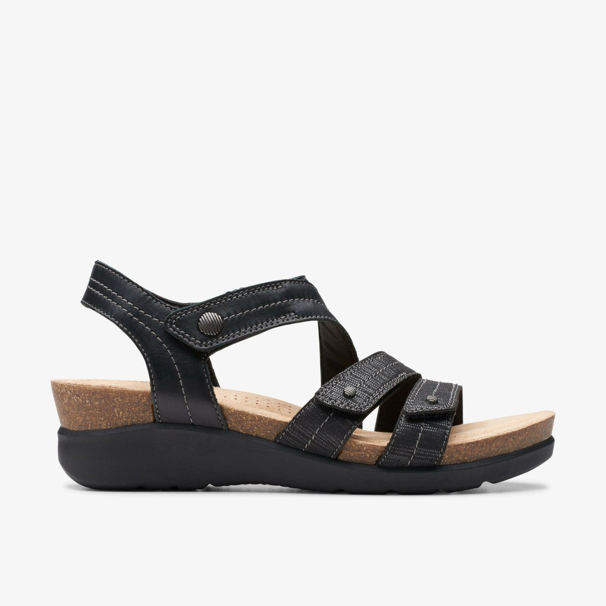 Calenne Clara Black Combination - Clarks Women