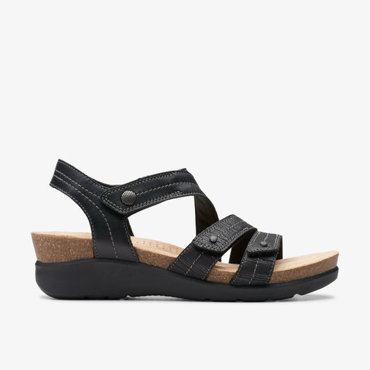 Calenne Clara Black Combination - Clarks Women