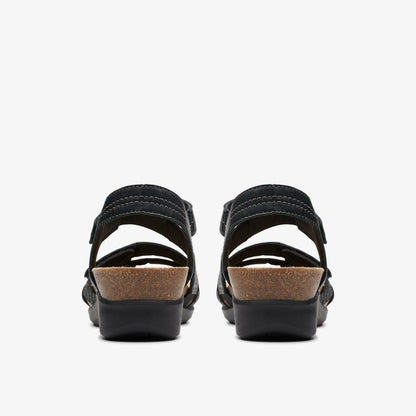 Calenne Clara Black Combination - Clarks Women