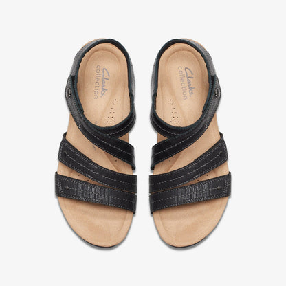 Calenne Clara Black Combination - Clarks Women