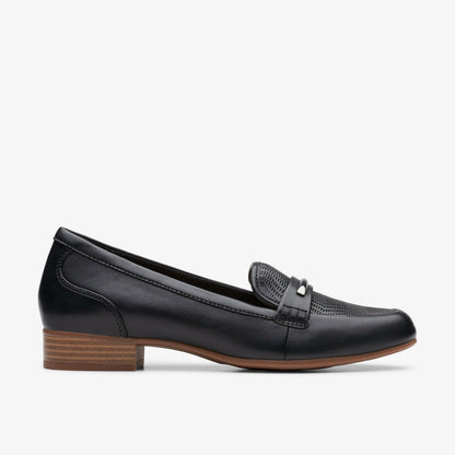 Juliet Aster Black Leather - Clarks Women