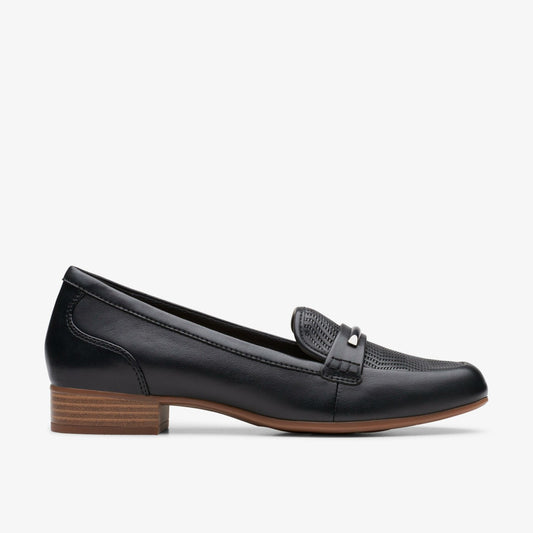 Juliet Aster Black Leather - Clarks Women
