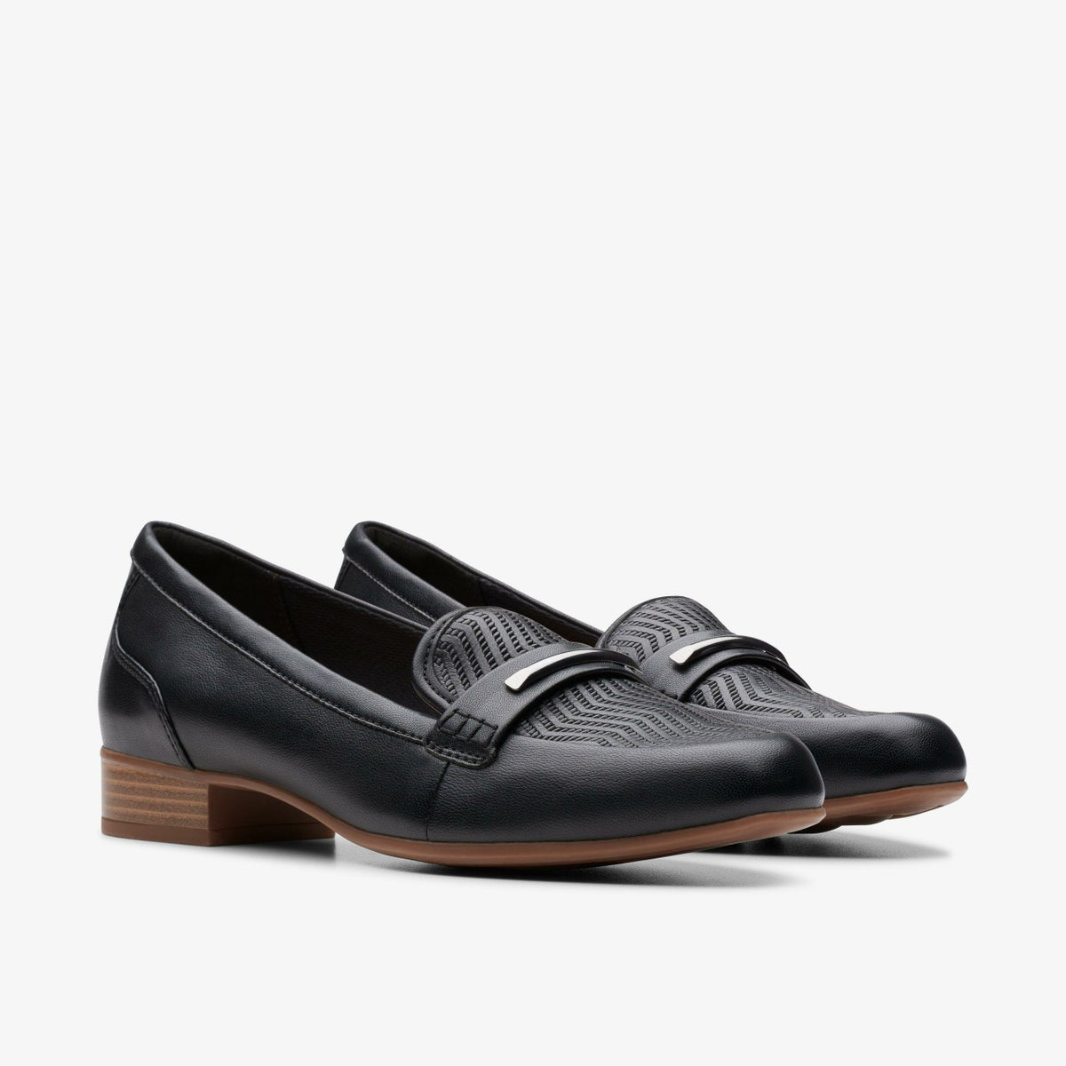 Juliet Aster Black Leather - Clarks Women