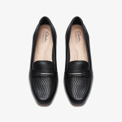 Juliet Aster Black Leather - Clarks Women