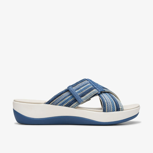 Arla Wave Blue Combination - Clarks Women
