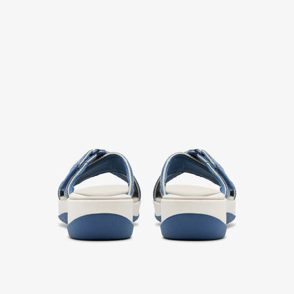 Arla Wave Blue Combination - Clarks Women