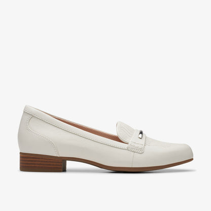 Juliet Aster Off White Leather - Clarks Women