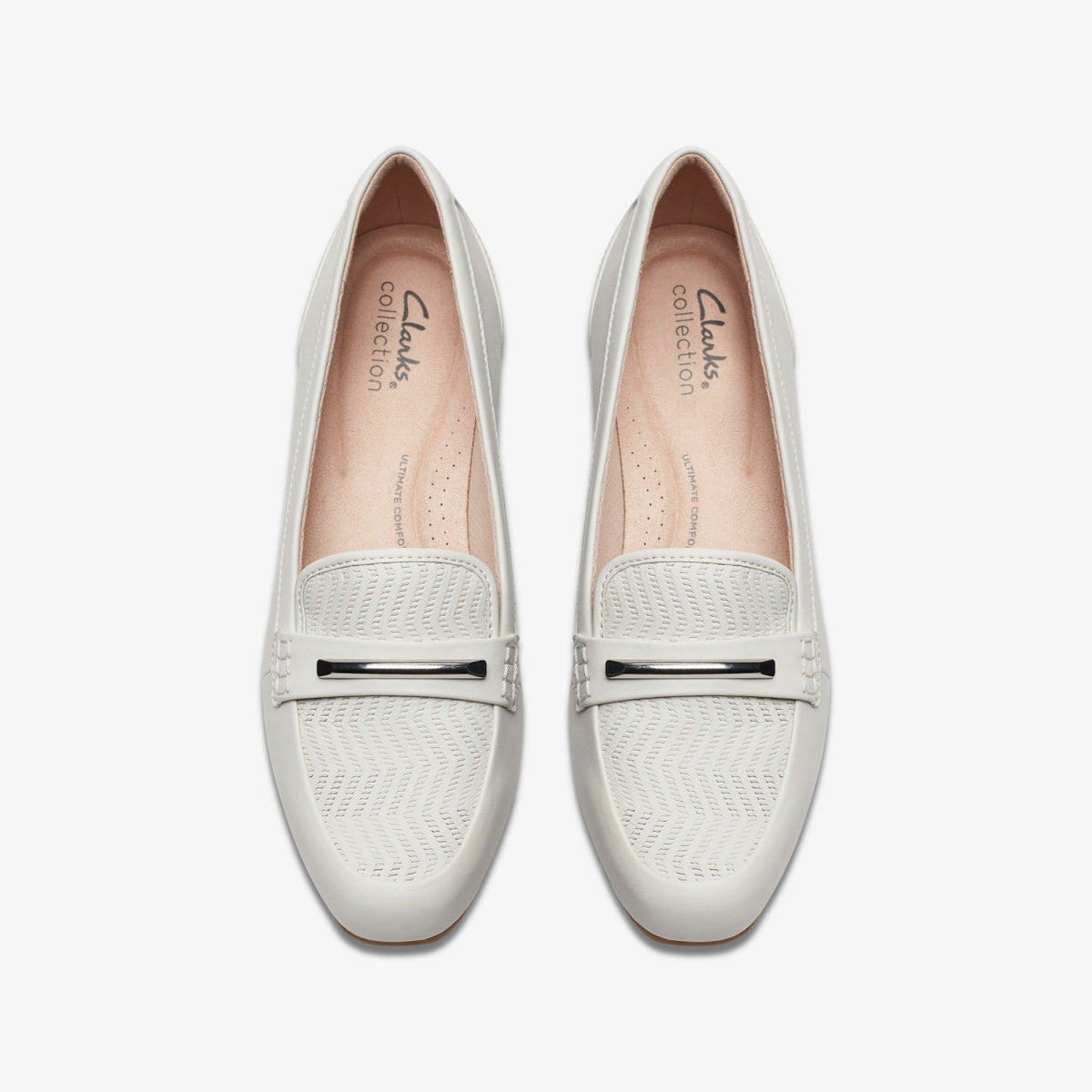 Juliet Aster Off White Leather - Clarks Women