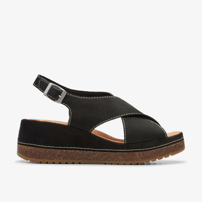 Kassanda Step Black Nubuck - Clarks Women
